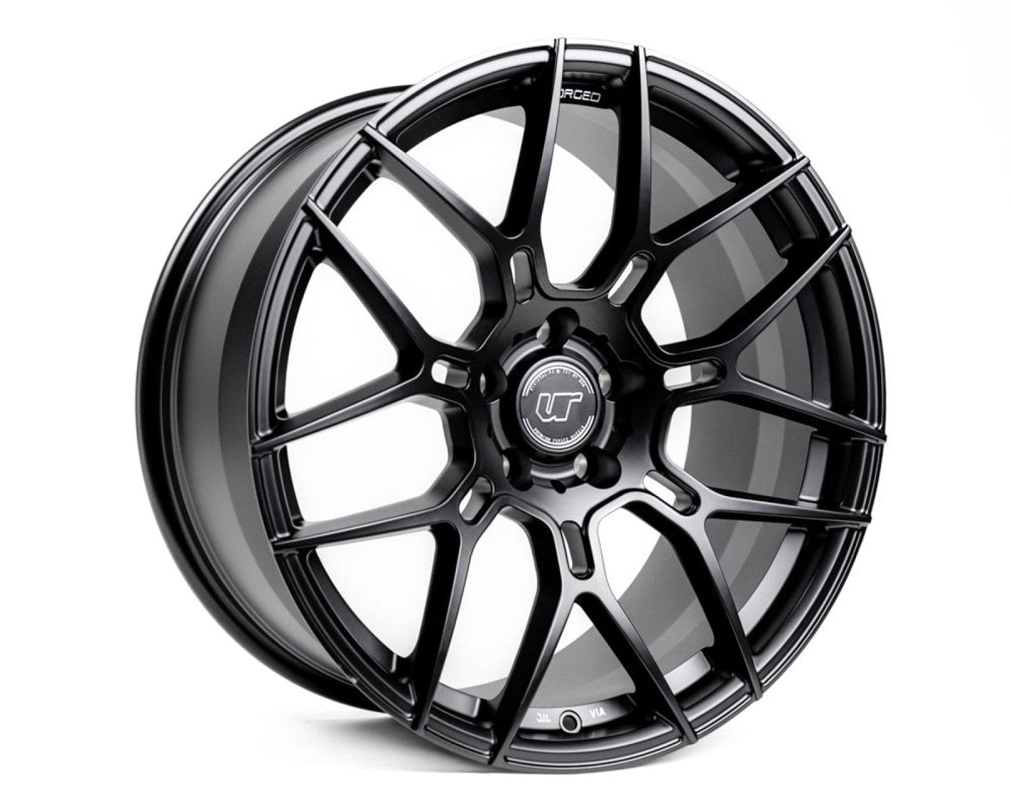 VR Forged D09 Wheel Package Infiniti Q60 Q50 20x9.5 20x10.5 Matte Black - Rico's Garage