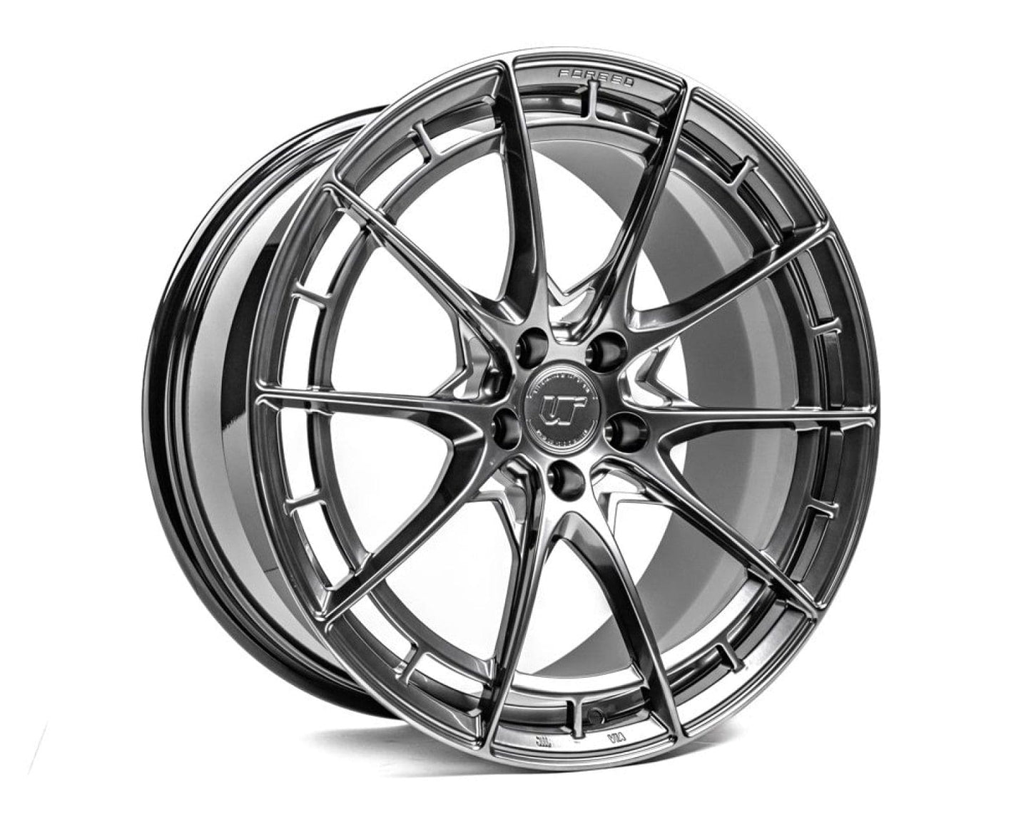 VR Forged D03-R Wheel Package Nissan 370Z 350Z 19x9.5 19x10.5 Hyper Black - Rico's Garage