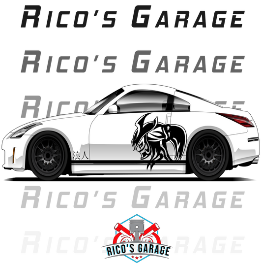 Ronin V1 350Z Livery Kit - Rico's Garage