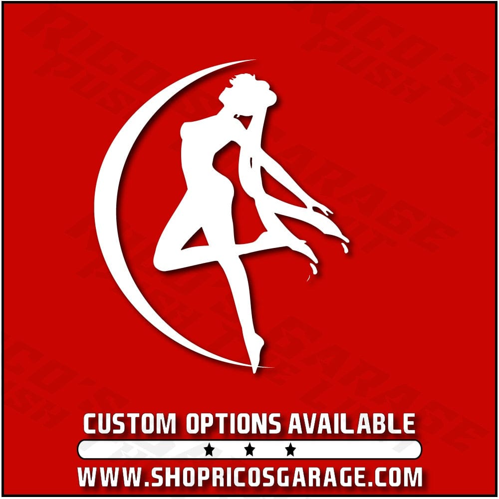 Lunar Car Decal Vinyl Sticker - Rico's Garage