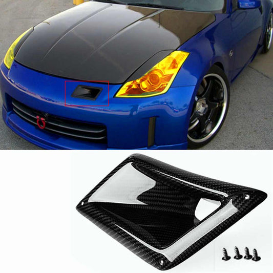 Carbon Fiber Front Bumper Air Duct (350Z) - Rico's Garage