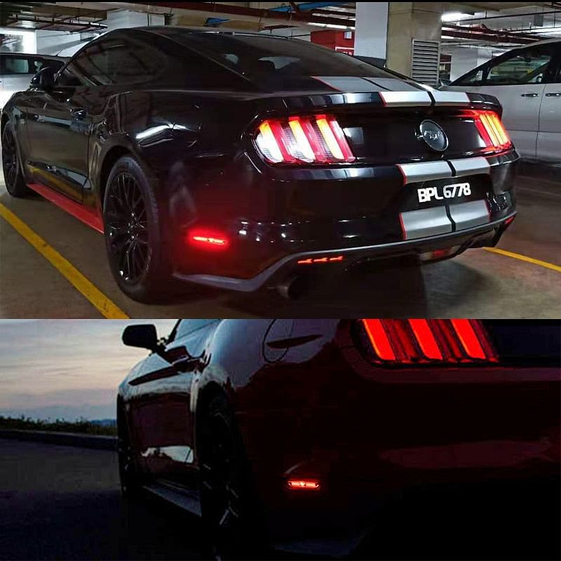 Mustang Pony LED Rear Side Marker Lamps - Rico's Garage
