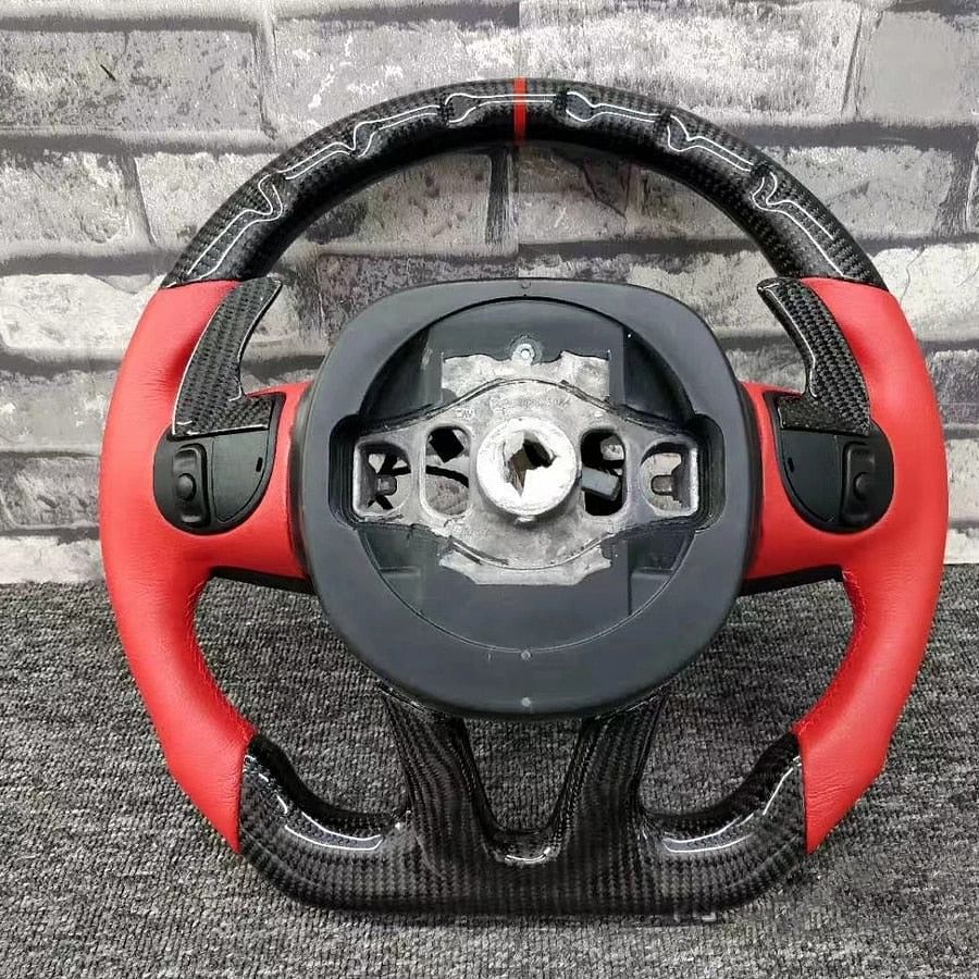 Carbon Fiber Steering Wheel (Charger | Challenger) - Rico's Garage