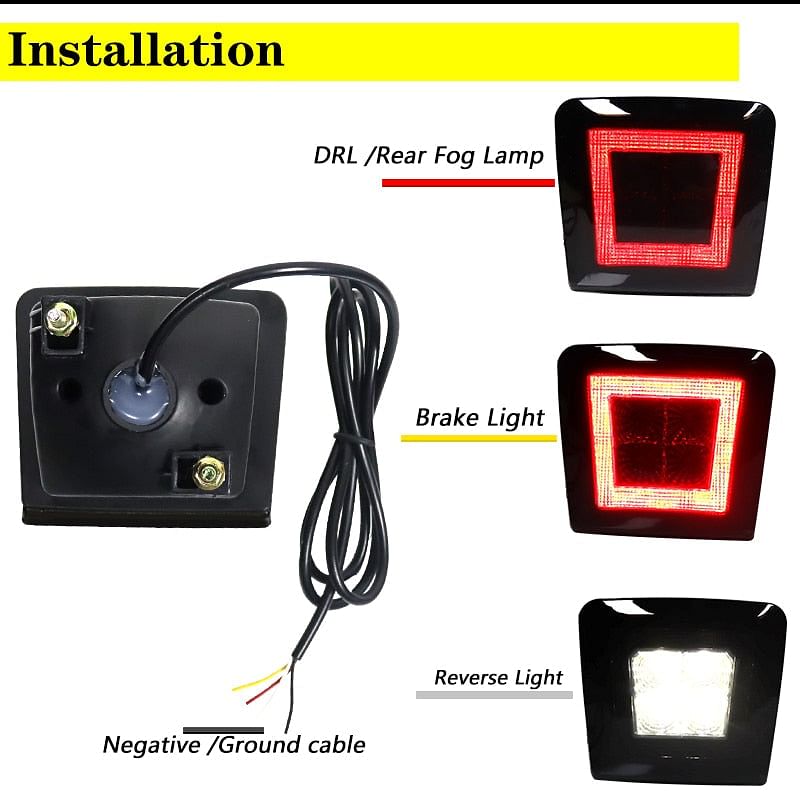 ALL-IN-ONE LED 4TH BRAKE LIGHT ASSEMBLY - Rico's Garage