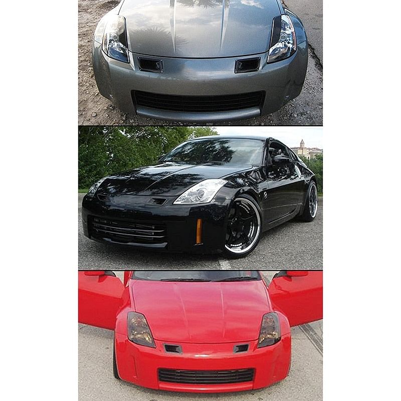 Carbon Fiber Bumper Air Duct Intake Vents (350Z) - Rico's Garage