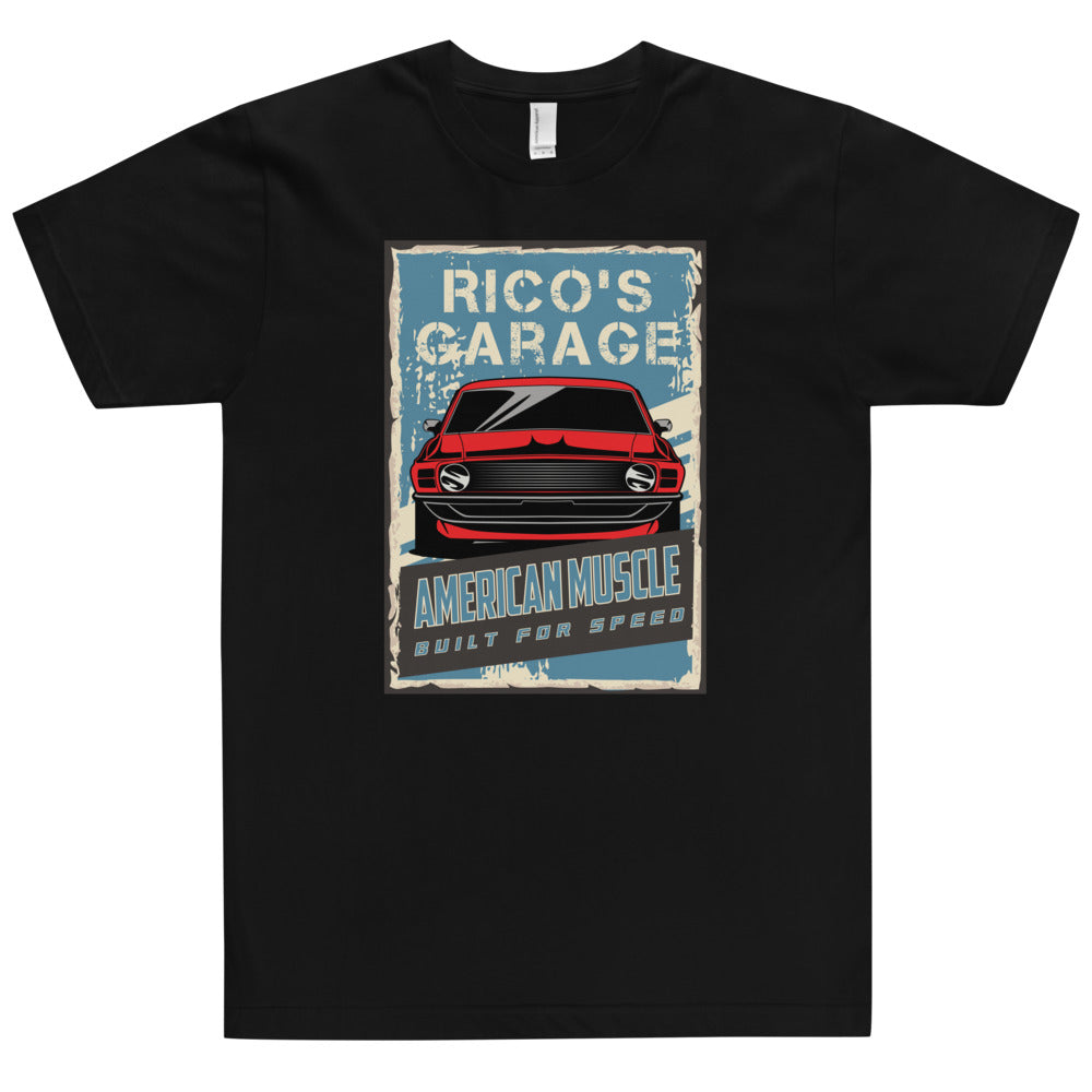 Built For Speed Tee - Rico's Garage