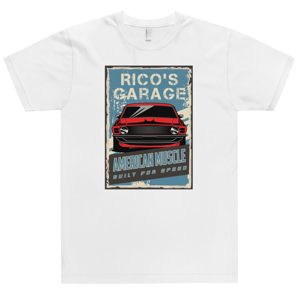 Built For Speed Tee - Rico's Garage