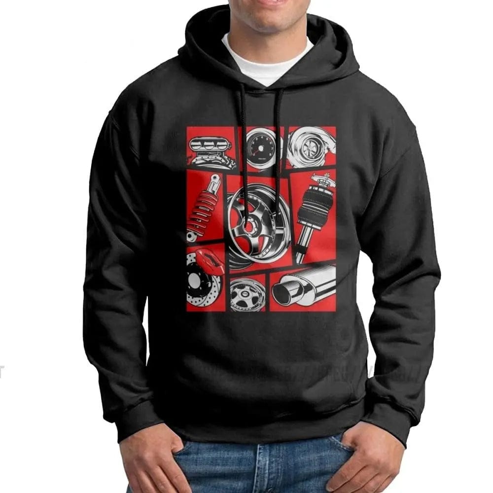 Car Culture Hoodie - Rico's Garage - Custom Decals, Banners and more!