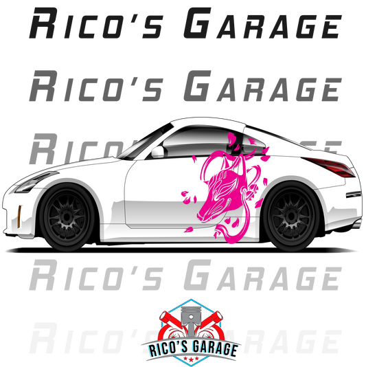Kitsune 350Z Livery Kit - Rico's Garage