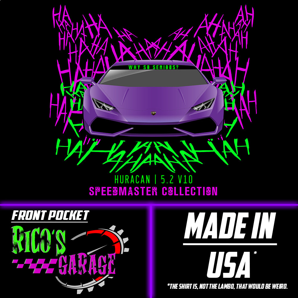 Huracan Joker - SpeedMaster Collection - Tee - Rico's Garage