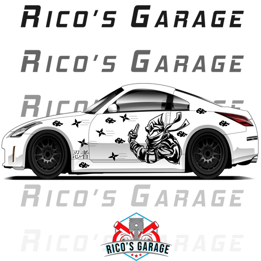 Ninja Shuriken 350Z Livery Kit - Rico's Garage