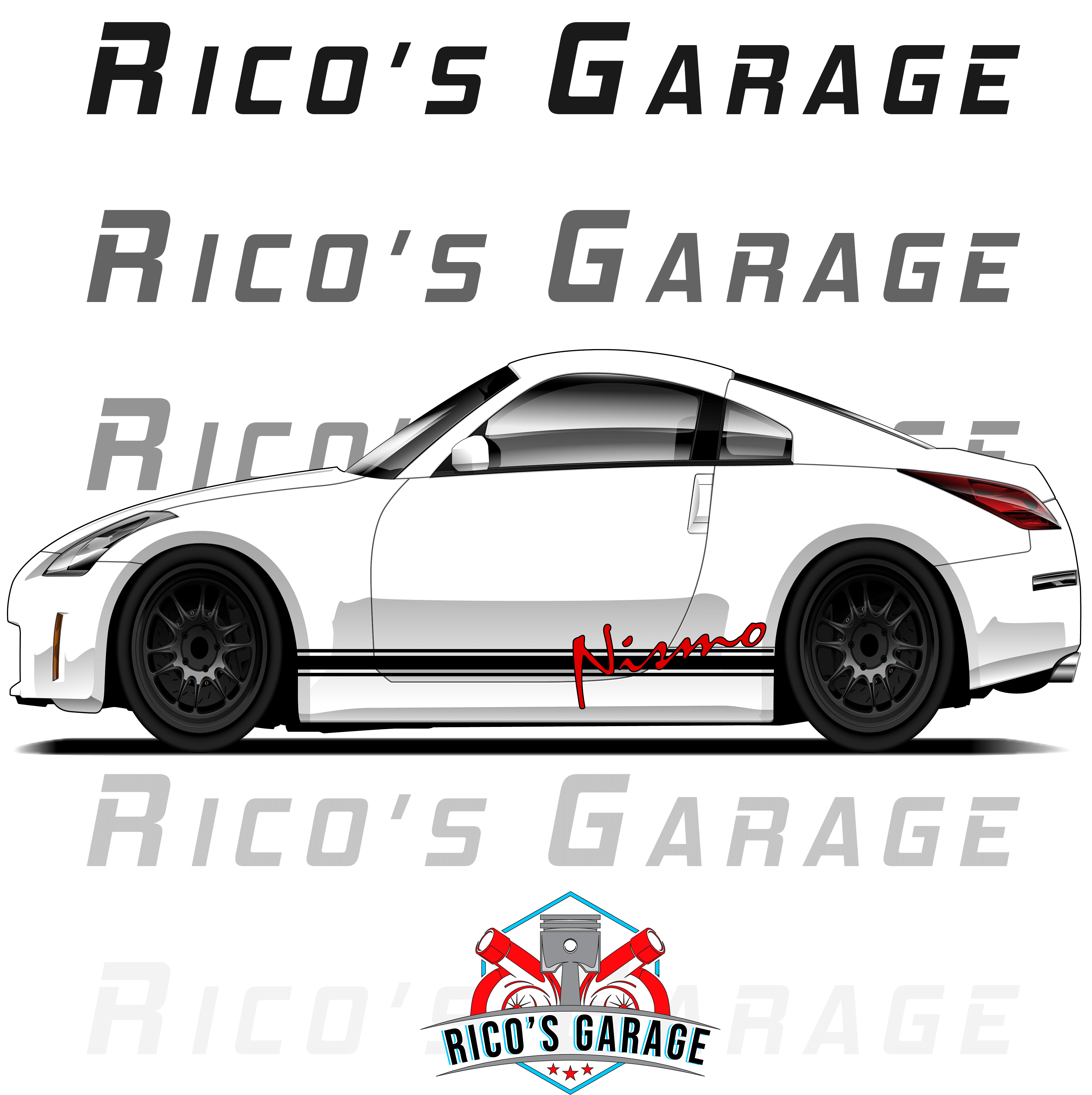 Nissan 350Z/370Z Side Stripes – Rico's Garage