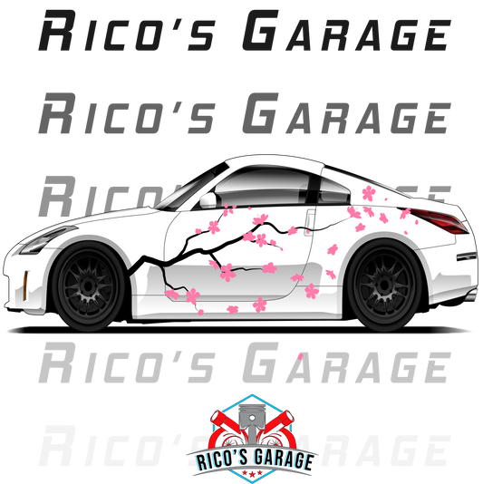 Sakura V1 350Z Livery Kit - Rico's Garage