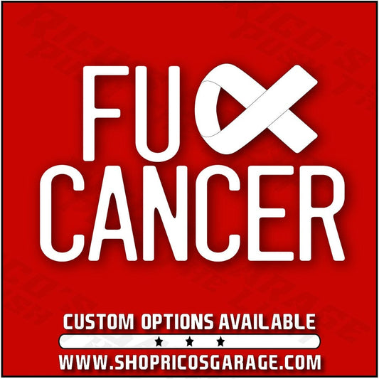 FCancer Decal - Rico's Garage