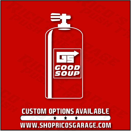 Good Soup Nitrous Car Vinyl Decal - Rico's Garage
