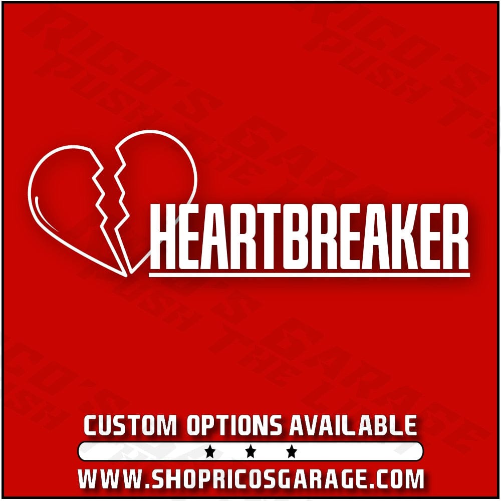 Heartbreaker Decal - Rico's Garage