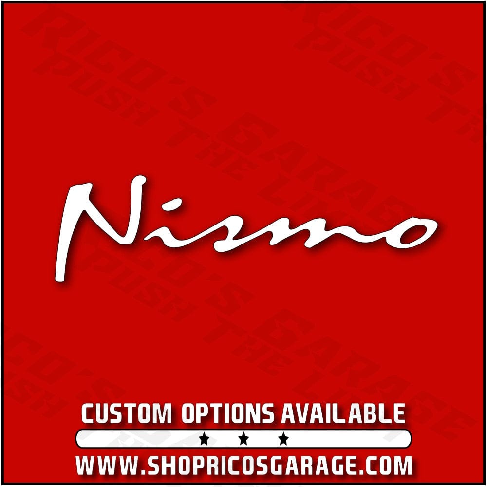 Vintage Nismo Sticker Decal - Rico's Garage