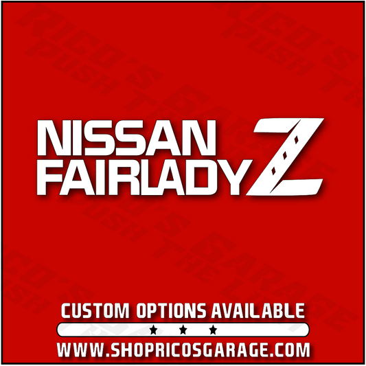 Fairlady Z Sticker Decal - Rico's Garage