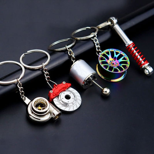 Car Mods Keychain - Rico's Garage