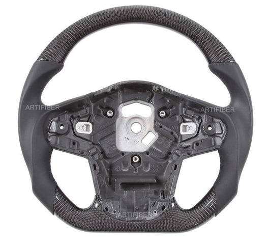 Carbon Fiber Steering Wheel / Black Leather (Supra A90 MK5) - Rico's Garage