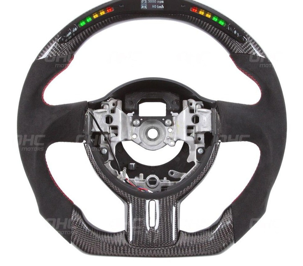Carbon Fiber LED Steering Wheel (GR86 | GT86 | FRS | BRZ) - Rico's Garage