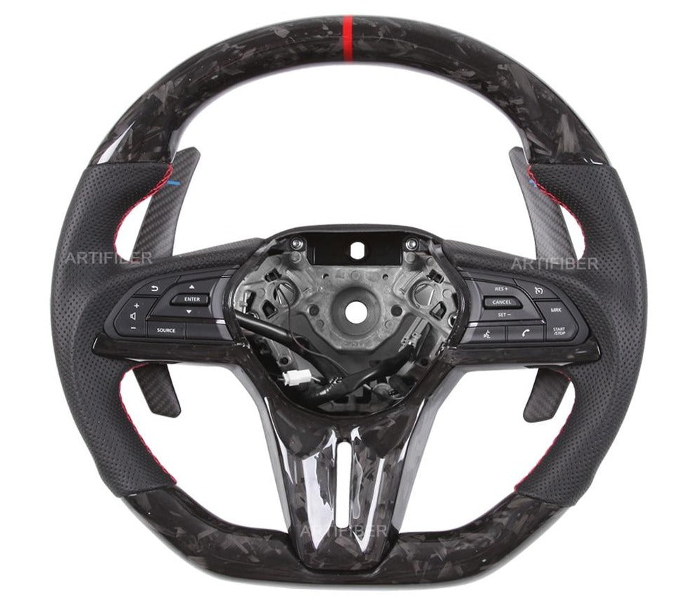 Forged Carbon Fiber Steering Wheel (GTR) - Rico's Garage