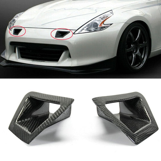 CF Dual Front Bumper Air Vent Duct (370Z) - Rico's Garage