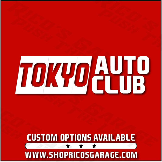 Tokyo Auto Club Decal - Rico's Garage
