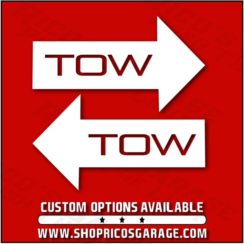 Tow Decal - Rico's Garage