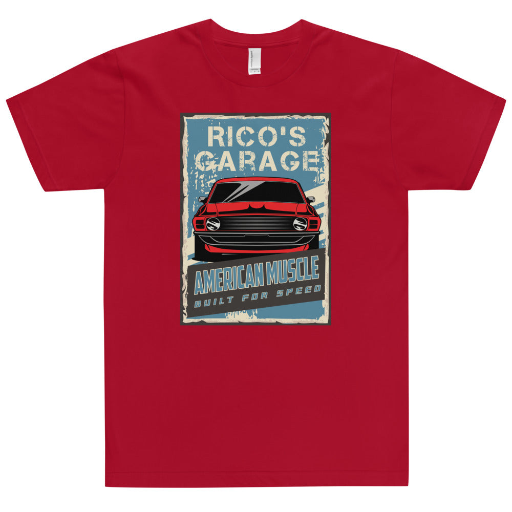 Built For Speed Tee - Rico's Garage