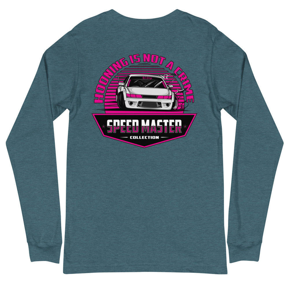 Hooning Is Not A Crime 240SX - SpeedMaster Collection - L/S Tee - Rico's Garage